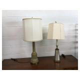 (2) Table Lamps