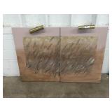 2-Part Oil on Canvas Picture