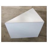 Triangle Form Formica Display Table