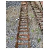 Set of Skid Steer Over The Tire Tracks