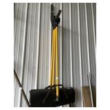 3 Push Scrapers With Fiberglass Handles