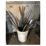 Bucket of Curb Staking