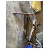 Pair of Homemade Forks for Skid Loader Bucket