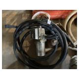 Box with Various Fuel Pump Pieces of Hoses