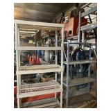 Plastic and Metal Utility Shelves