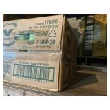 Case of 1030 Weight Valvoline Oil