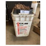 Large Bucket of Wire Landscaping Staples