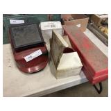 Welding Helmet, Truck Lights, Reflective Triangle