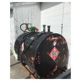 500 Gallon Fuel Tank With 110 Volt Pump