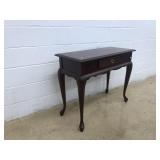 Mahogany Queen Anne Style Sofa Table