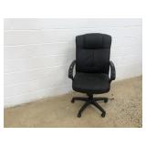 Vinyl Upholstered Rolling Office Chair