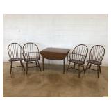 5pc. Oak Dinette Set
