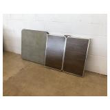 (2) Folding Card/ Display Tables