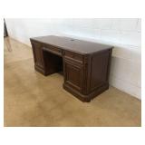 Hooker Double Pedestal Desk