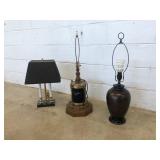 (3) Table Lamps