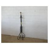 Plastic & Cast Metal Clothes Rack