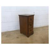 Mahogany 3-Drawer Stand