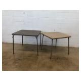 (2) Card Tables