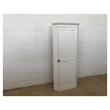 Painted Single-Part Corner Cupboard