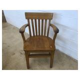 Oak Office Chair