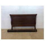 Mahogany Sleigh Bed
