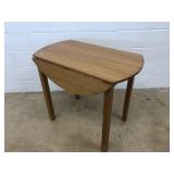 Oak Dinette Drop Leaf Table