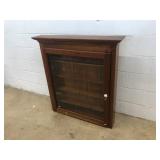 Single Door Spoon Rack Display Case