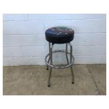 Chrome Base Bar Stool