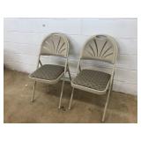 (2) Folding Chairs
