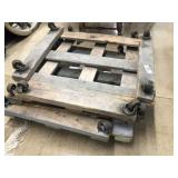 (5) Wooden Furniture Dollies