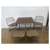 5 Pc. Card Table Set