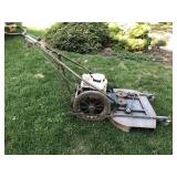 Walk Behind Antique Gas Powered Trim Mower