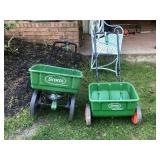 (2) Scotts Walk Behind Lime Spreader