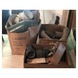 (3) Box Lots- PVC Fitting, Rollers, Etc