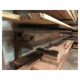 6 Pieces of 4 Quarter/8 Quarter Walnut Lumber