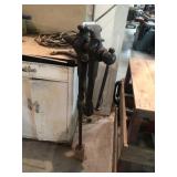 Antique Iron Bench Leg Vice