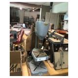 Antique Electric Bench Top Drill Press