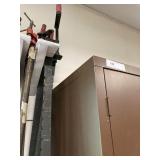 (3) Vintage 48" Wood Bar Clamps