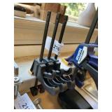 (3) 4" Quick Grip Clamps