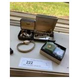 Jewelry- Wrist Watch, Cufflinks, Etc.