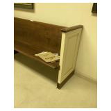 Wooden Church Pew