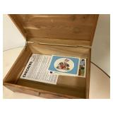 Circular Card Table, Cedar Box, Etc.