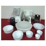 Kitchenwares and Appliances- Blender, Coffee Maker