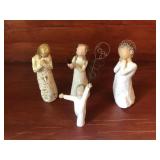 (4) Willow Tree Figurines