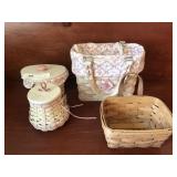 (4) Longaberger Baskets
