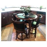5 Piece Wooden Bistro Set