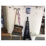 Panasonic Upright Vacuum, Stool, Bucket, Etc.