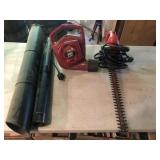 Toro Electric Blower and Echo Electric Trimmer