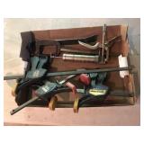 (3) Grip Rite Clamps and Grease Gun