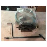Antique Car Jack and Fishing Net